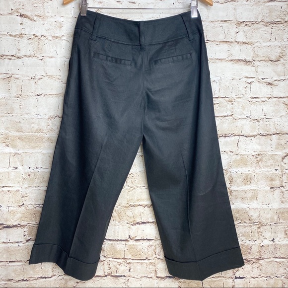 WHITE HOUSE BLACK MARKET CROP DRESS PANTS TROUSER - Picture 2 of 6